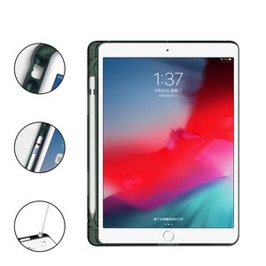 smartcase auto lock + slot pen ipad air, mini, pro, 2/3/4/7/8 casing