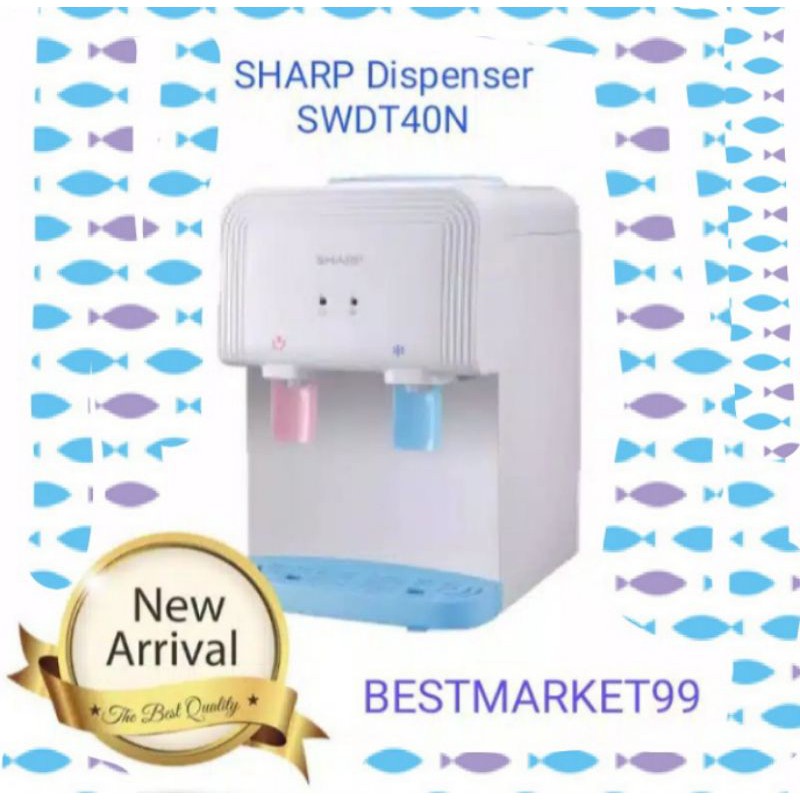 Promo Murah Dispenser Hot & Normal SHARP SWDT40N Minimalis & Elegan-3