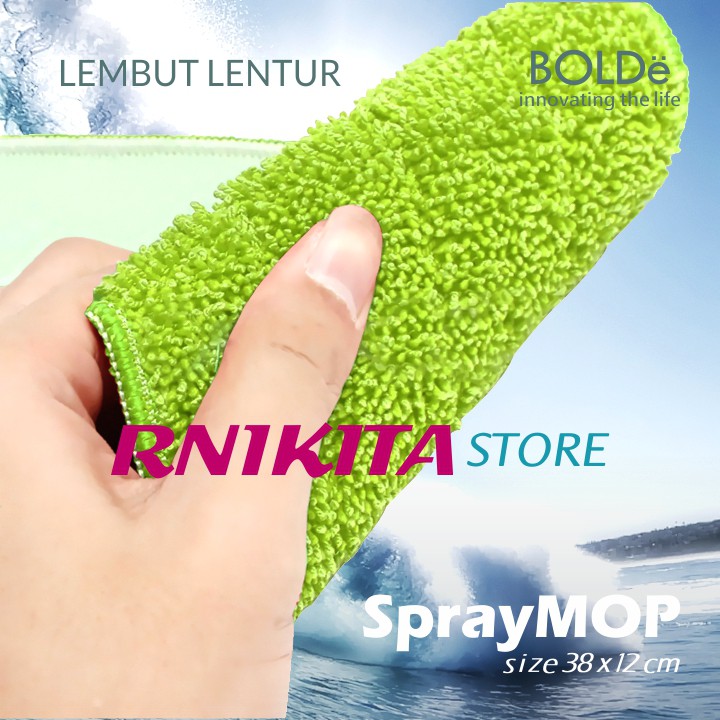 BOLDe KAIN PEL SPRAYMOP ULTIMA SUPREME - Refill Kain Pel Warna Green