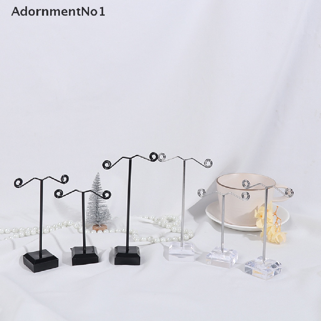 (AdornmentNo1) 3pcs / Set Rak Display / Organizer Anting Tusuk / Perhiasan Bahan Akrilik Untuk Toko / Rumah