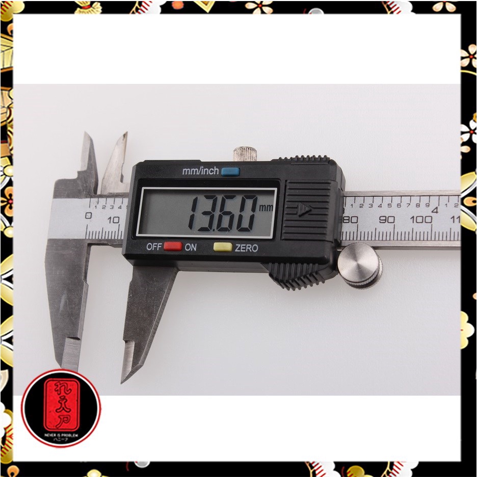 Caliper digital / Jangka sorong / Sigmat digita Digital Layar LCD - SH20 - Silver