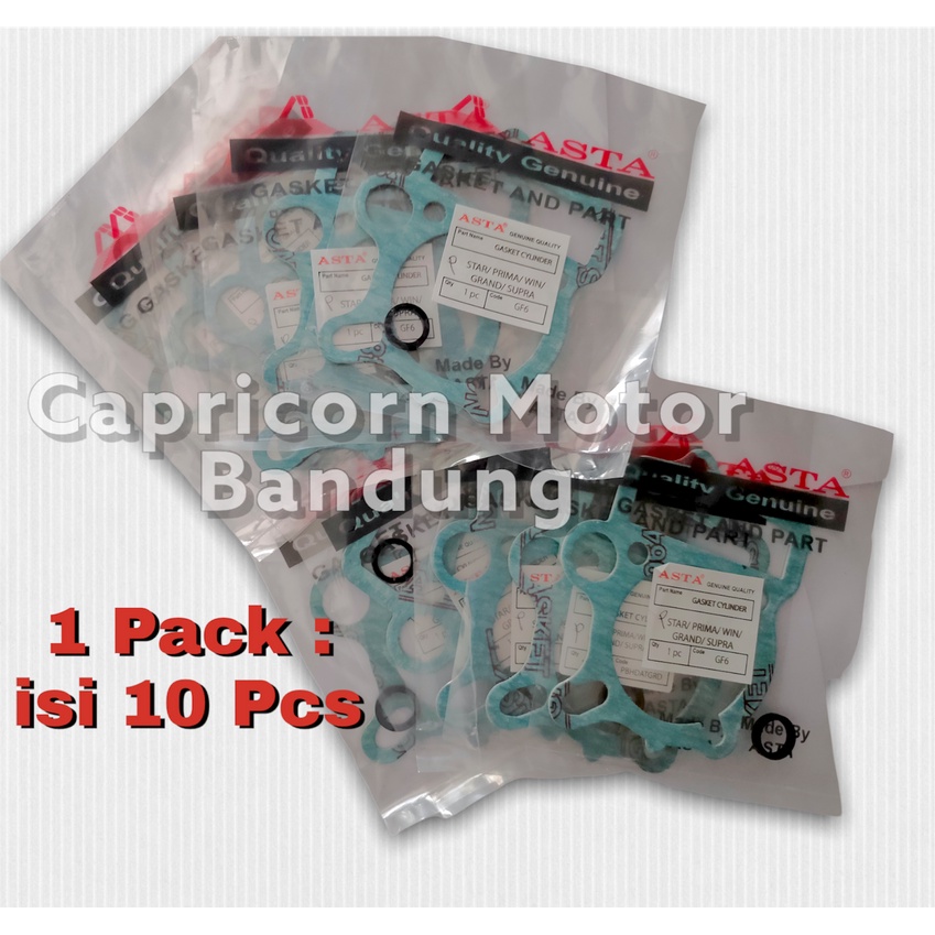 isi 10 Paking Gasket Blok Boring Bawah GRAND PRIMA STAR ASTA