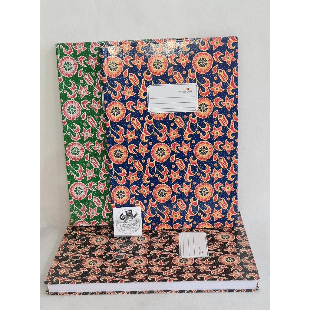 

Buku Hard Cover Paperline Folio isi 200/bj