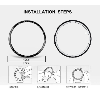 Ring Bezel case Samsung Galaxy Watch Active 2 40mm 44mm