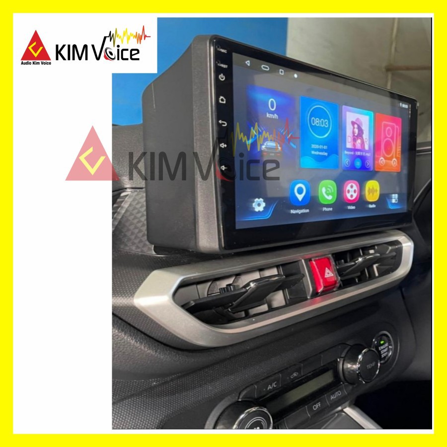 Frame head unit android 10in for toyota Raize