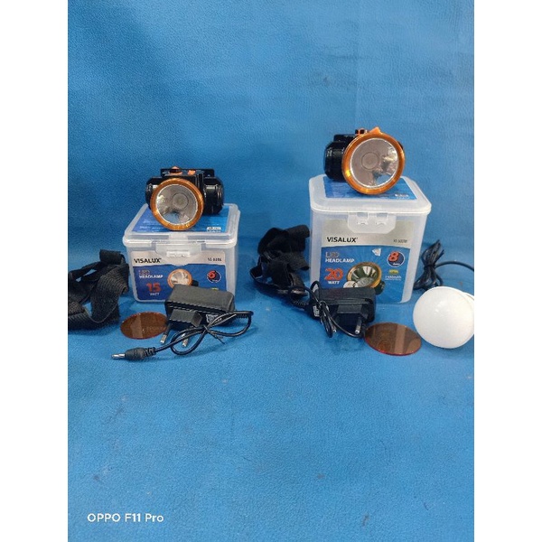 head lamp visalux kecil.15wat/20wat