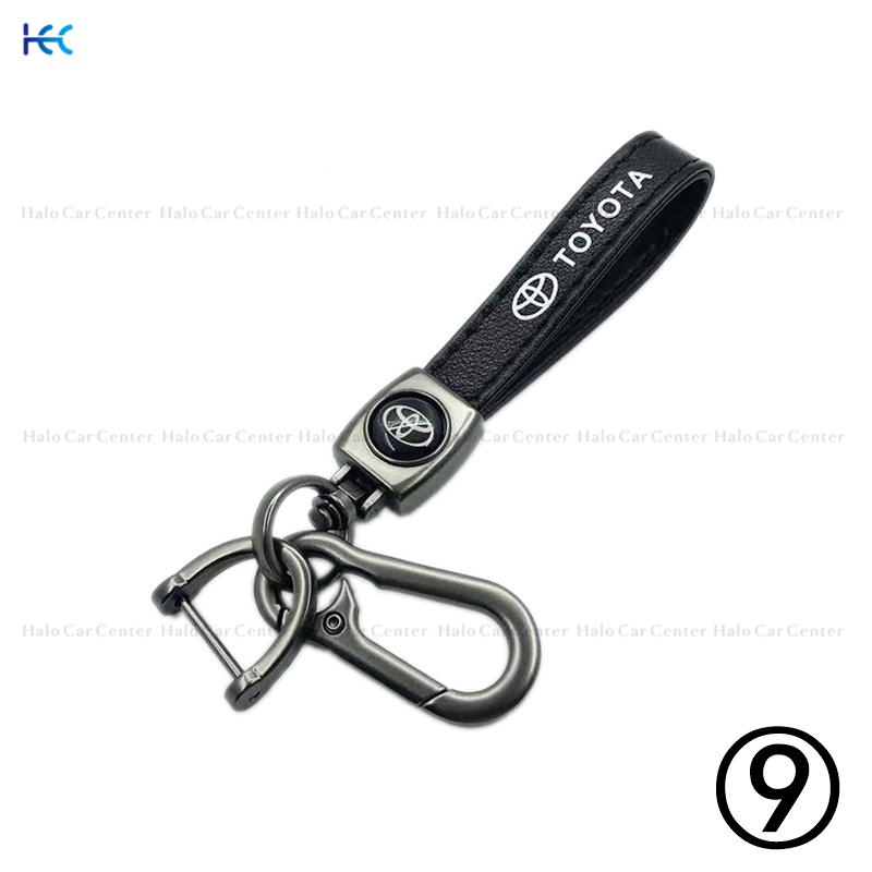 【Ready Stock】Alloy Metal Logo Motorcycle Keychain Car keychain SET for Toyota