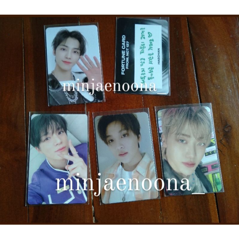 Ar ticket jaemin reso, Bene digipack jaemin, Haechan hotsauce