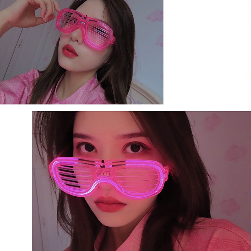 YSO Party Glasses Kacamata Party Bisa Nyala LMFAO Kacamata Neon Millenial