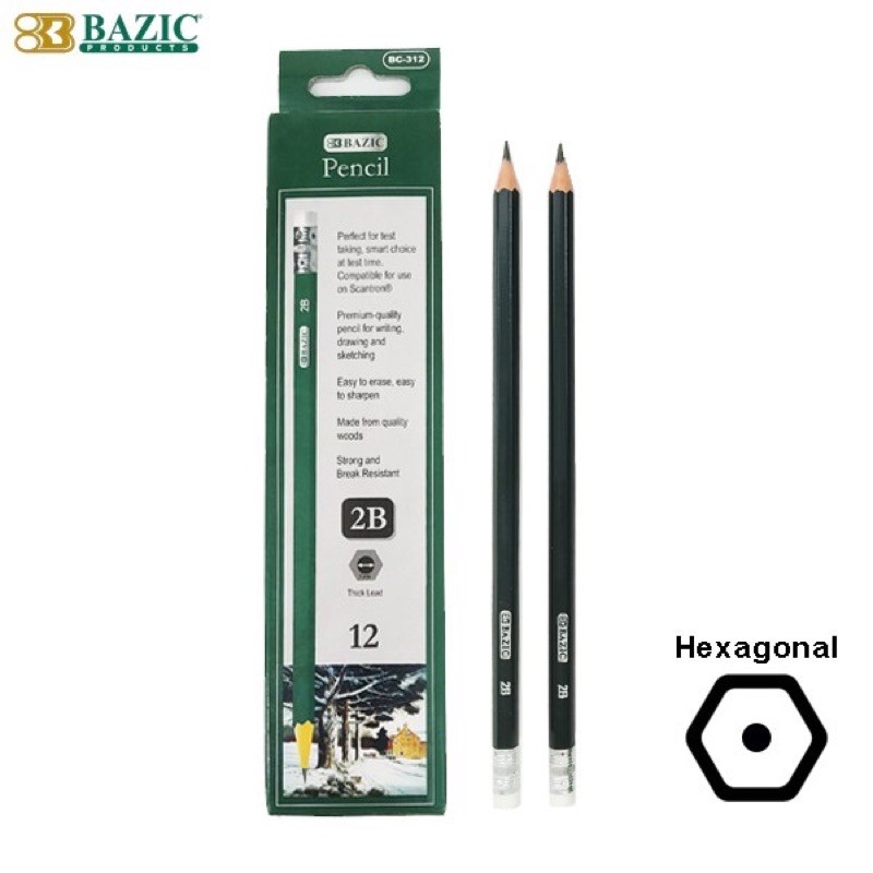 

Pensil 2B Bazic Green