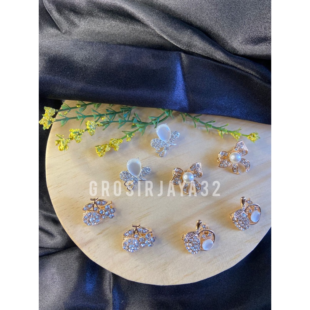 BROS DAGU SERI 4 bros kecil mutiara kecil bros baru bros fashion bros jilbab bros premium bros wanita GROSIRJAYA32