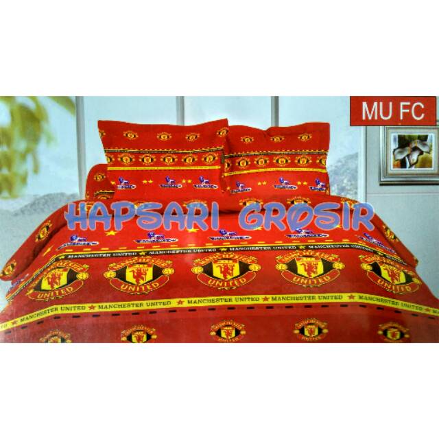 Sprei Bonita 160*200cm motif MU FC