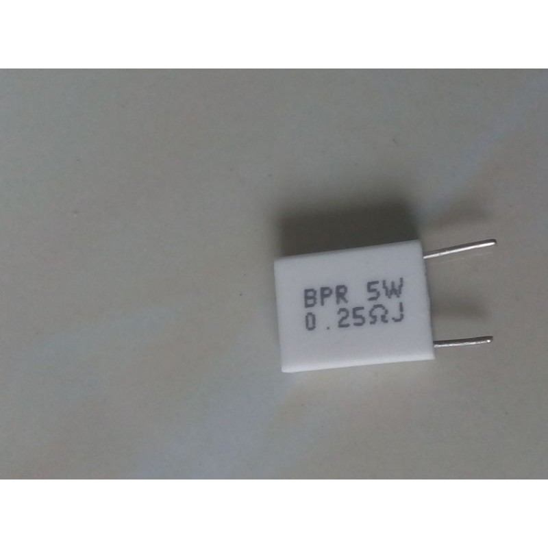 resistor BPR 5w 0.25ohm