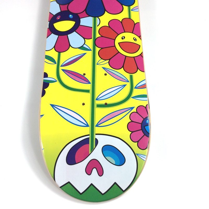 Bape Skateboard deck pro Decotakashi Murakami Flower Ukuran 31x8 Inch Untuk Dekorasi Interior KK