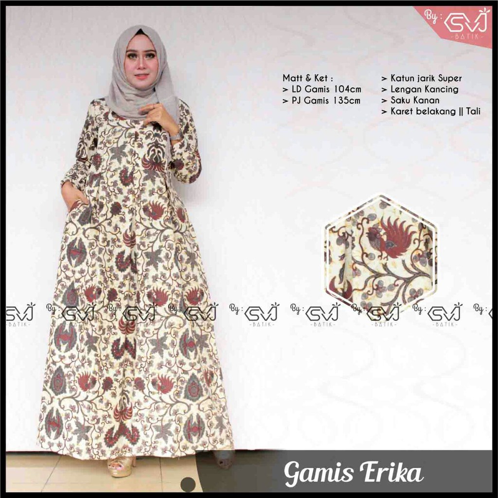 Gamis Batik Elvira