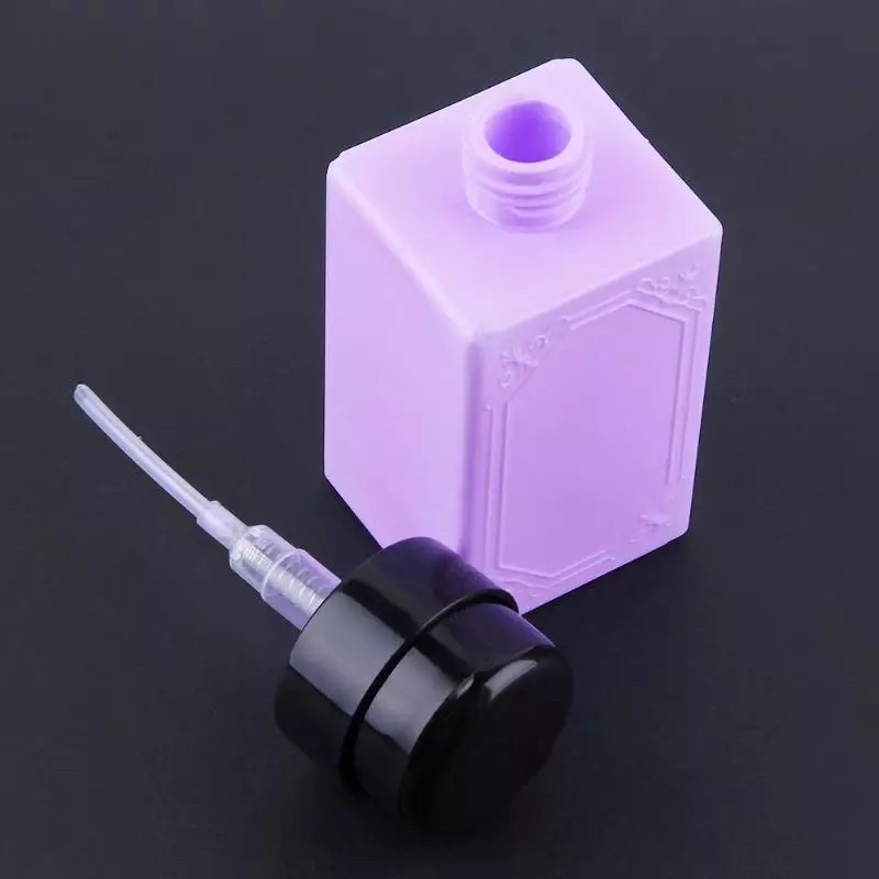 Botol Plastik Pump Makeup Remover Nail Art / Botol Cleansing Aesthetic Cantik Lucu 250 ML