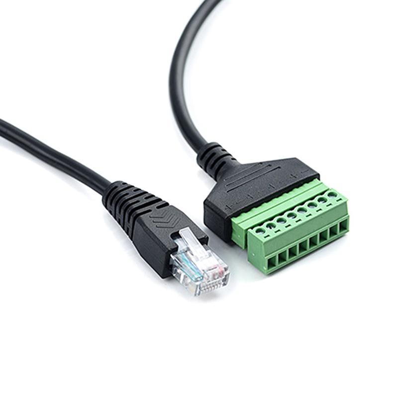 Adapter Konverter Plug Kabel RJ45 Ethernet Male Ke 8 Pin AV