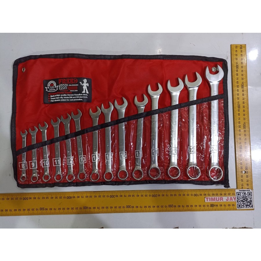 FREED KUNCI RING PAS SET 14 pcs 8 - 24 tekiro stanley