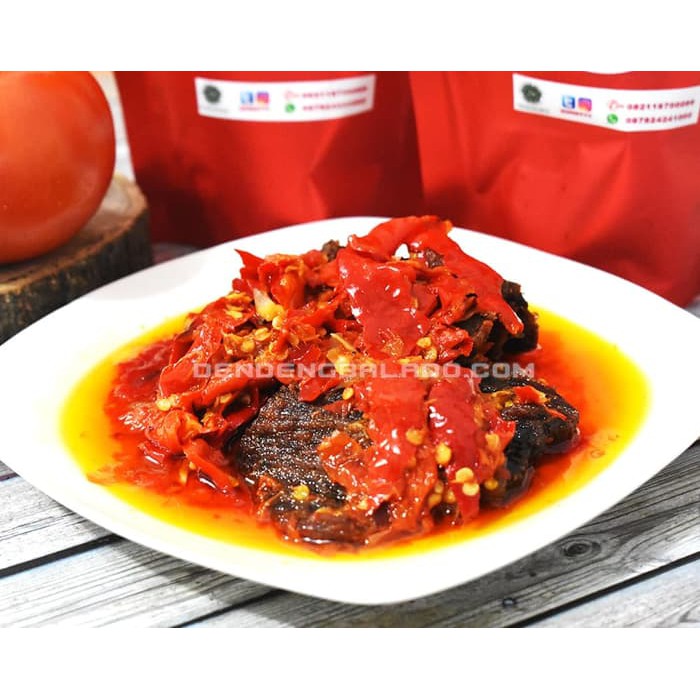 

NazlaStore Dendeng Balado Lambok Batokok (Cabe Merah) - ASLI PADANG