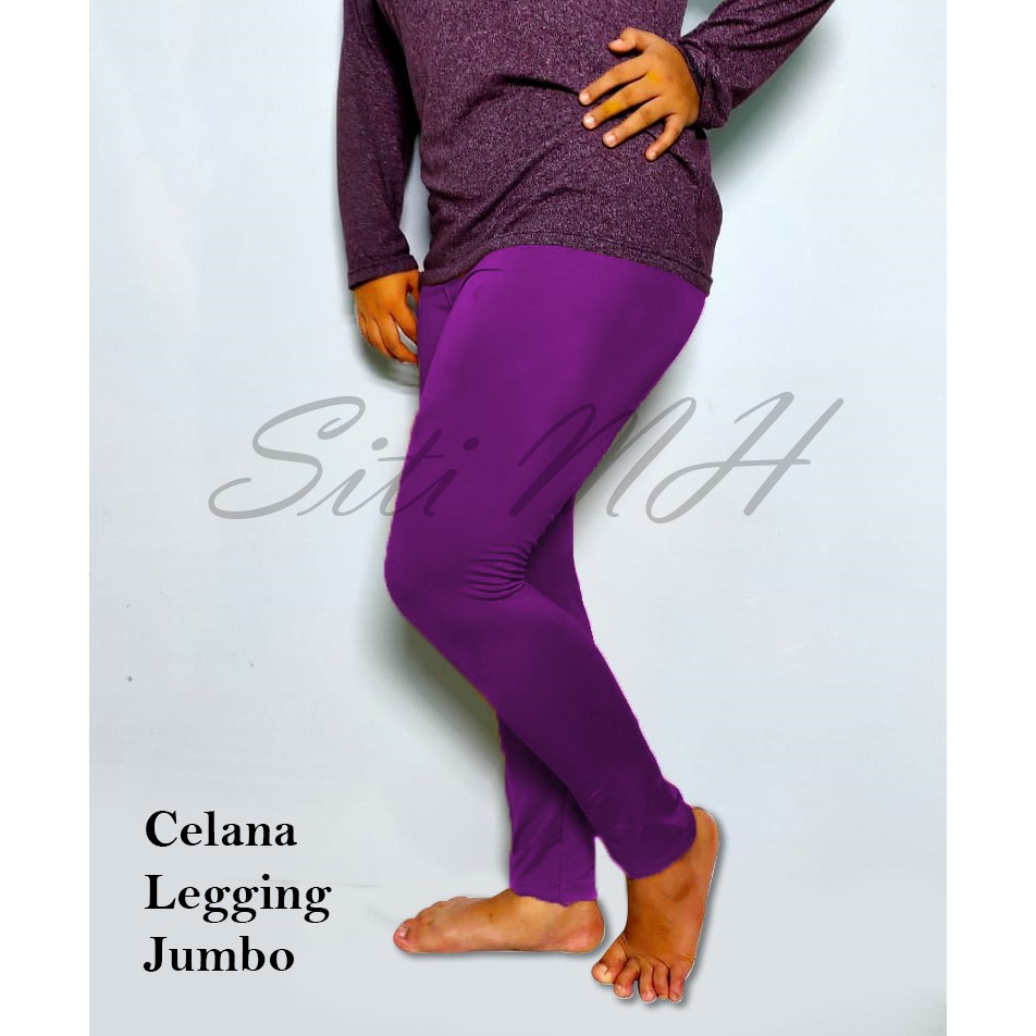 Celana Legging Jumbo Jersey Tebal