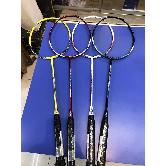 MURAH RAKET BADMINTON LINING TURBO X 50 60 70 III Gen 3 BATANGAN ORIGINAL - Merah