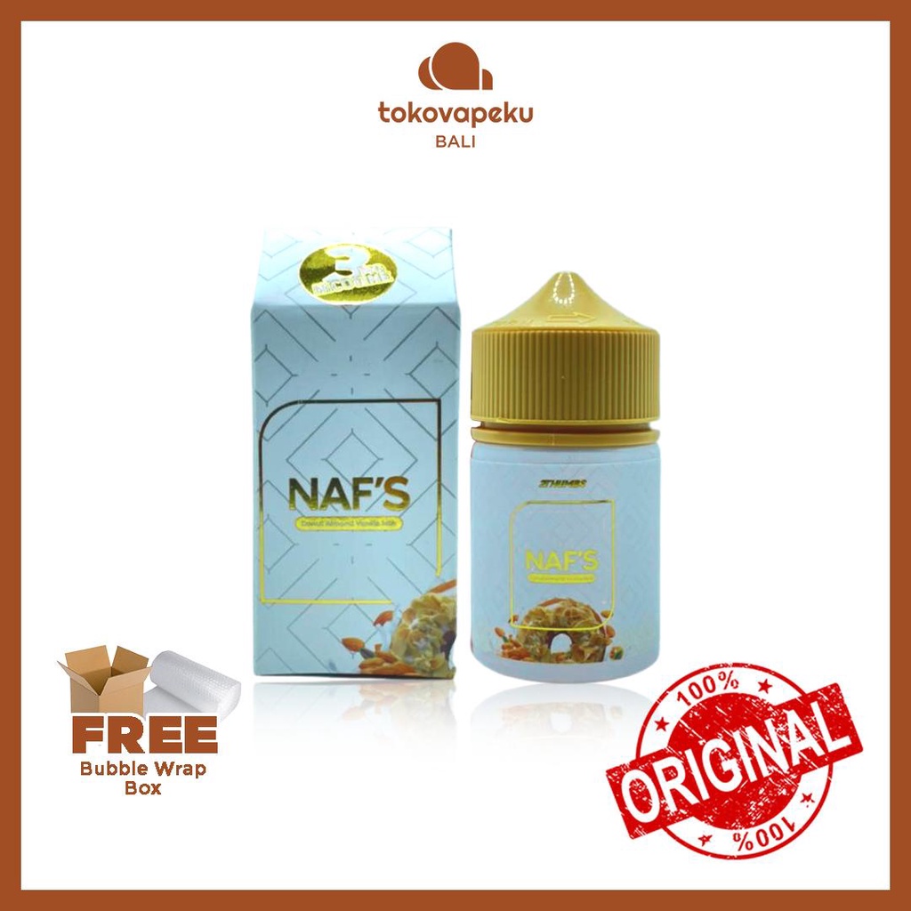 NAFS V2 DONUT ALMOND VANILLA MILK NAFS DONUT ALMOND 60ML AUTHENTIC by 2THUMB