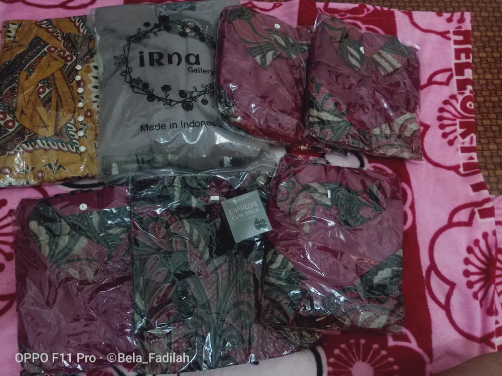 Bisa Pisah Batik Couple Keluarga Sania Ruffle Ori Ndoro Jowi Termurah