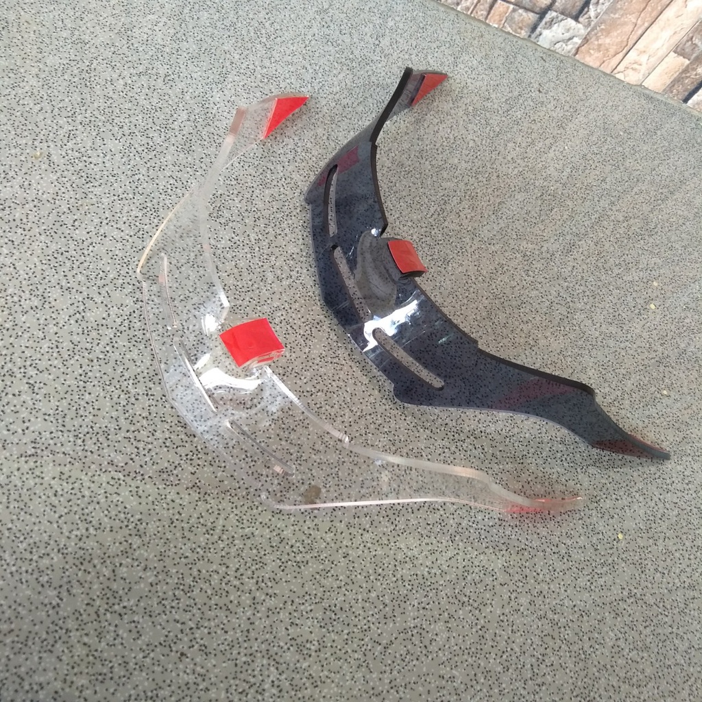 spoiler helm KYT galaxi || KYT galaxy spoiler tanduk Helm Bukan INK NHK || COD