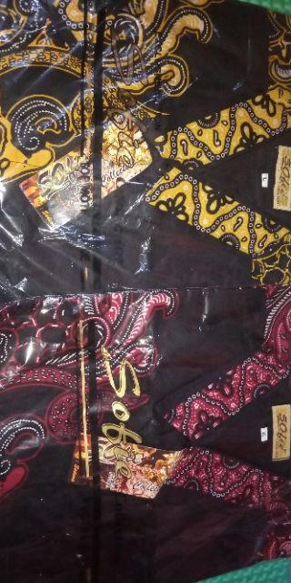 Kemeja Batik Motif Biru Crmx-792