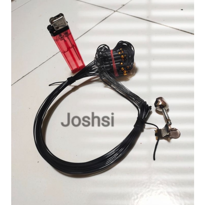 jerat ruak ruak racik gantung jerat burung jebakan burung