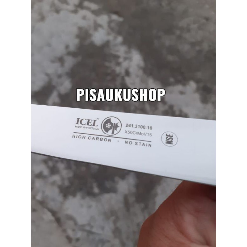 Pisau sembelih unggas butcher knife Icel 10 cm 241.3100.10 made in portugal