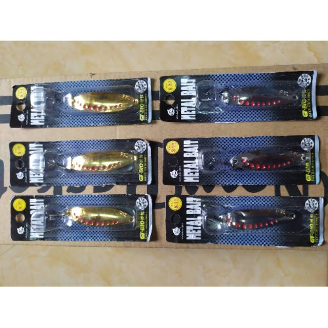 Lure Spoon Yacuma Metal 7.5g ultralight
