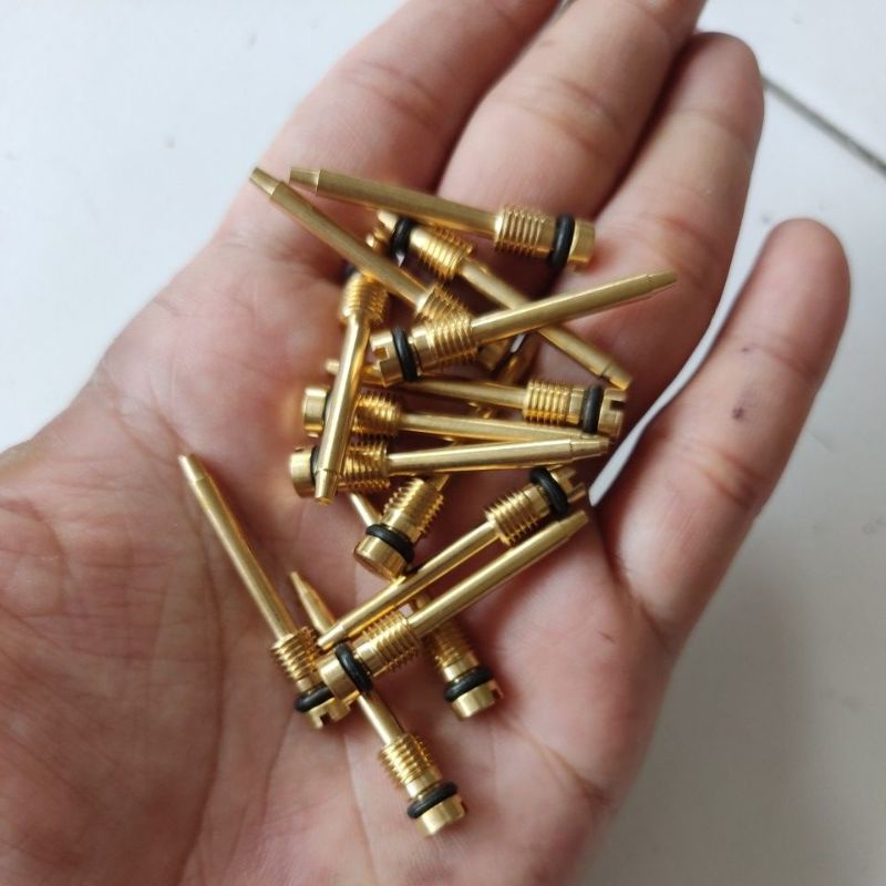 Setelan Angin Pe Pwl KSR KX PWK karbu Pe 28 30 31 32 34 Pe 28 Setelan Gas Karburator Airscrew Pe PWK-2