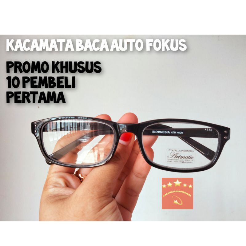 ATM 4009 kacamata baca auto focus kacamata baca Auto fokus kacamata baca auto fokus plus otomatis ka