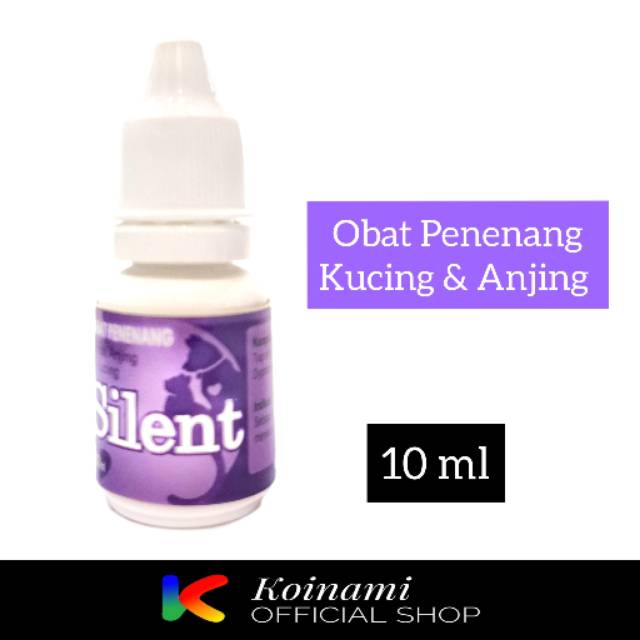 SILENT OBAT PENENANG KUCING DAN ANJING / MEYER PET SHOP / BTM