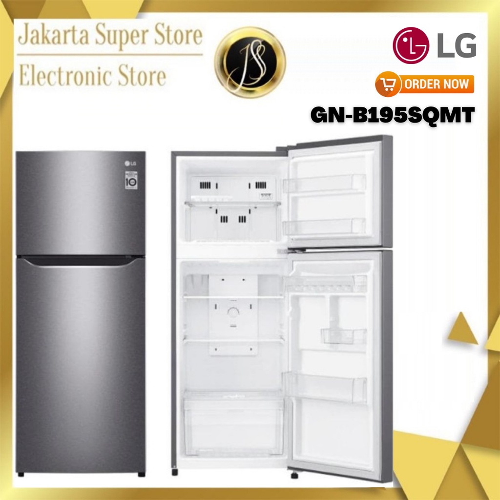 KULKAS LG GN-B195SQMT SMART INVERTER 2 PINTU