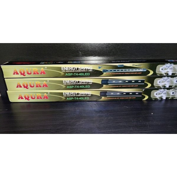AQURA ASP T4 40LED LAMPU CELUP AQUARIUM 40CM