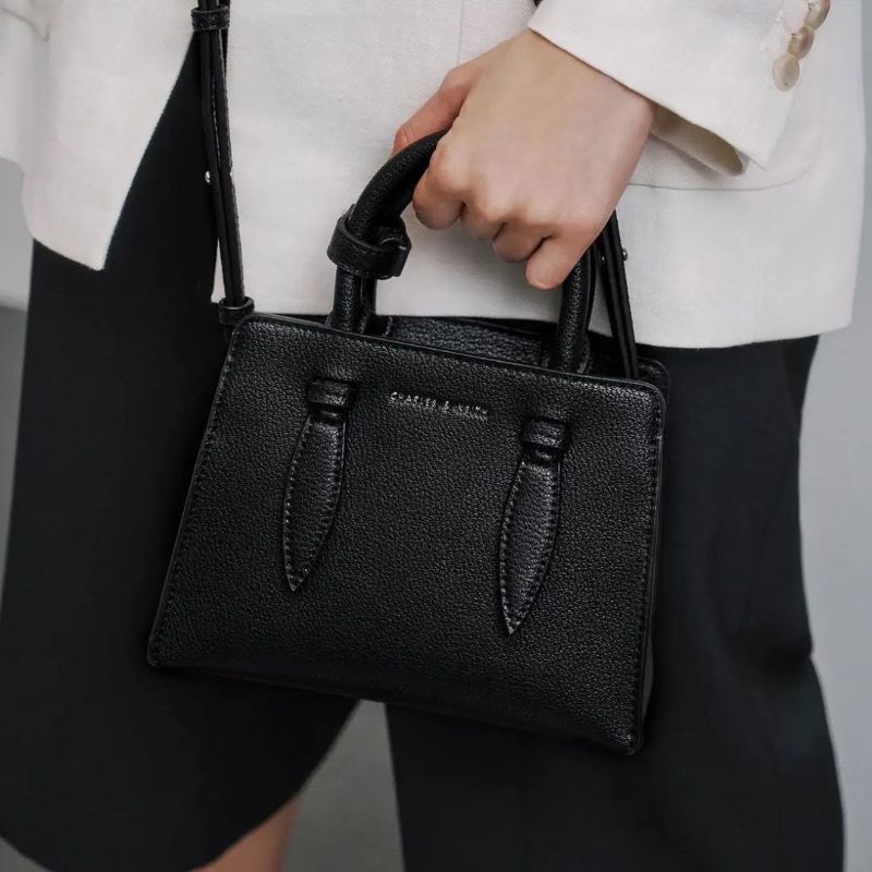 8.8 SALE | CK Double Top Handle Structured Bag