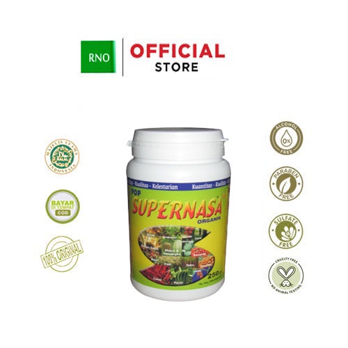 Supernasa Kecil 250cc Pupuk Organik Serbuk Pupuk Umbi