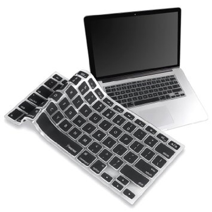 Silicone Cover Skin Keyboard Protector for MacBook Air 11.6&quot; - Black