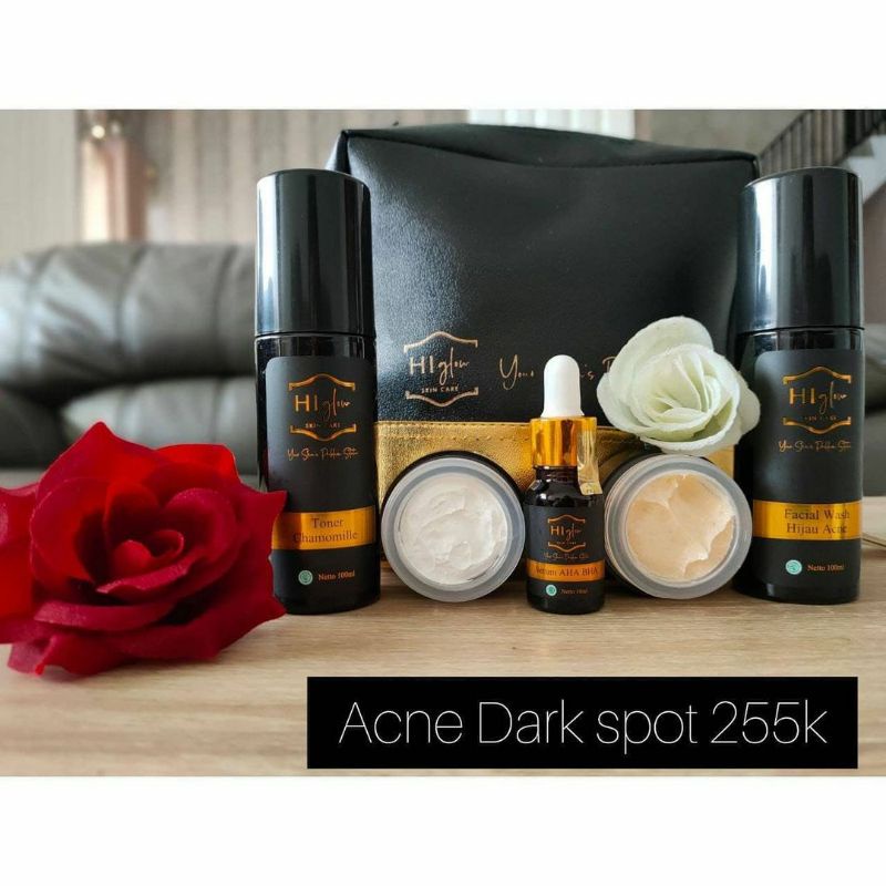 HI GLOW SKINCARE ACNE DARK SPOT