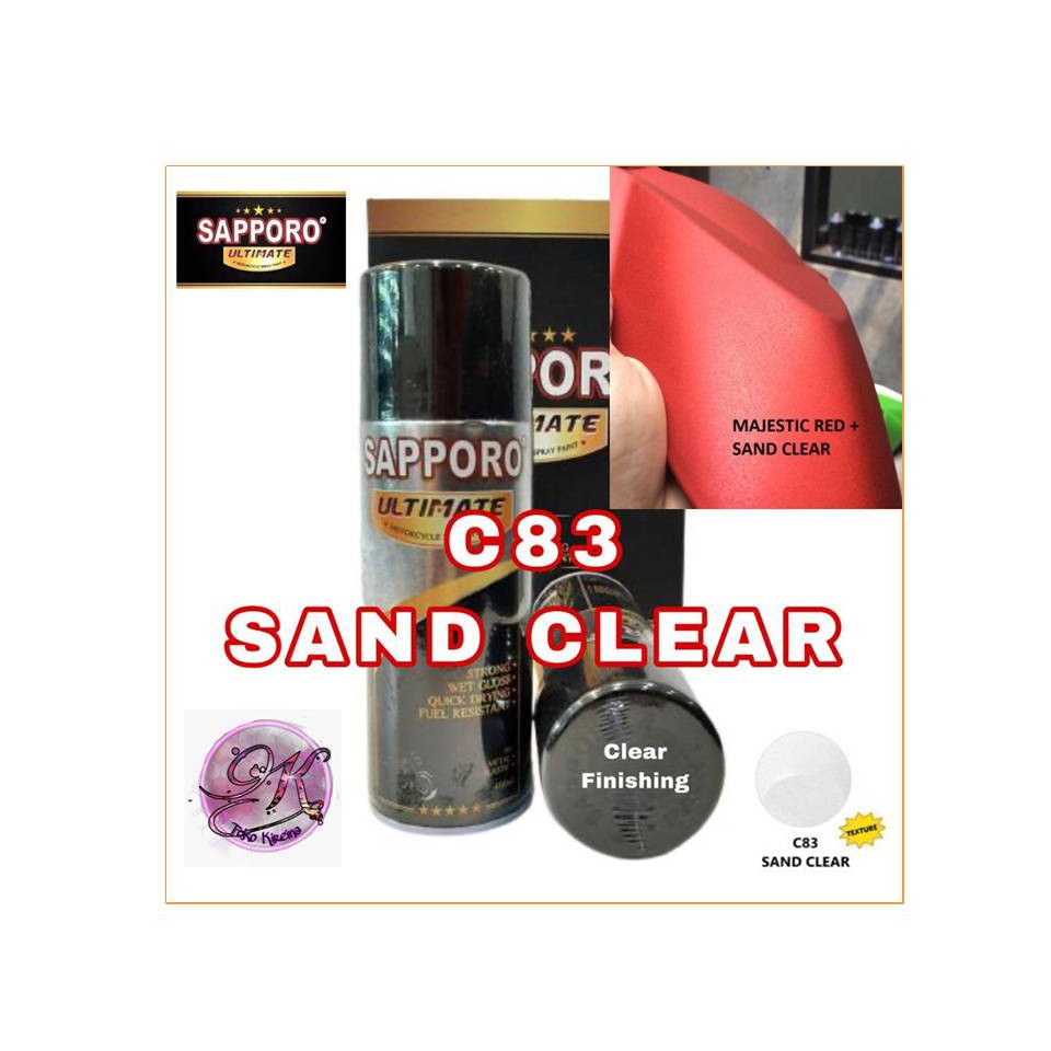 Sapporo Ultimate C83 Sand Clear / Pernis