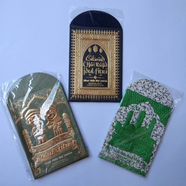 

Amplop Angpau Lebaran Motif Embos (Timbul)