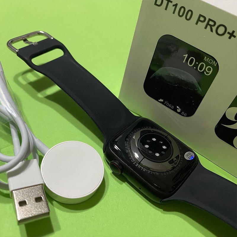 DT NO.1 ✅Series6/Series7  DT100PRO+ /DT NO.17(DT7 MAX) Smart Watch (Android &amp; iOS)   44/45MM 1.78/1.9 Inci Bluetooth calls I Sync notifications I GPS+NFC I 280mAh long standby I Wireless charging I Calculator I IP68 waterproof pk DT100