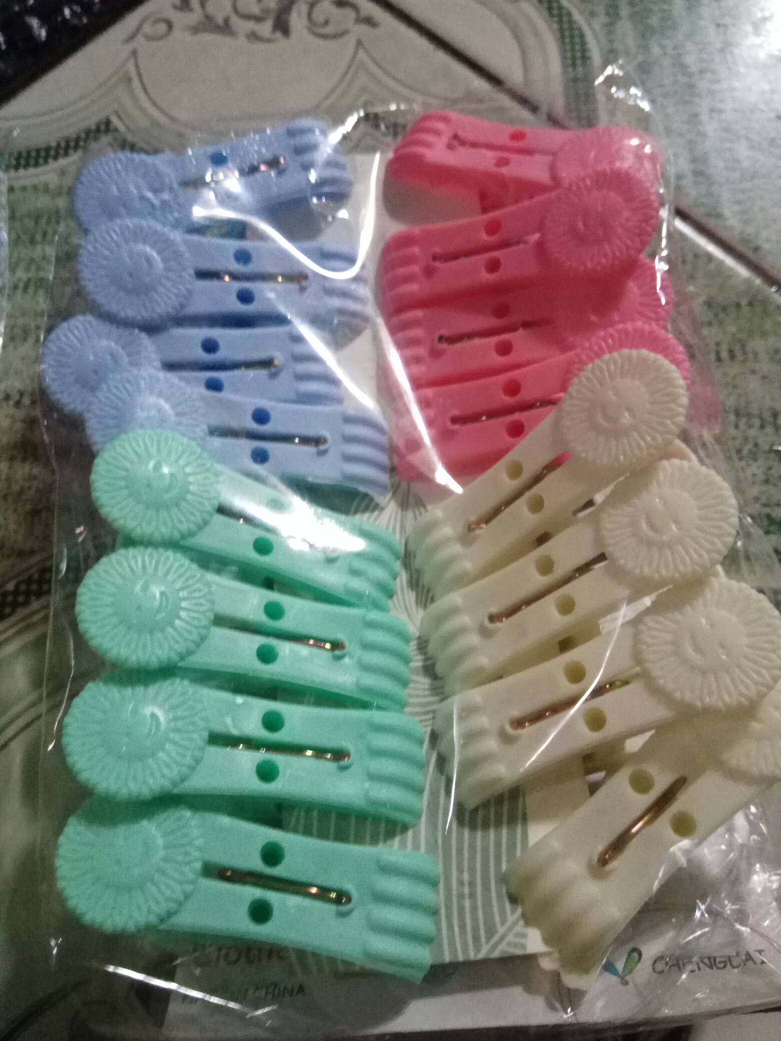 Jepitan Baju Murah/ Jepit Jemuran Motif Bunga