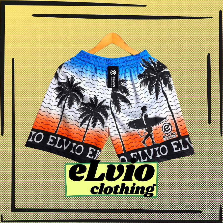 Celana boxer distro premium elvio clothing | Celana pendek | Celana distro