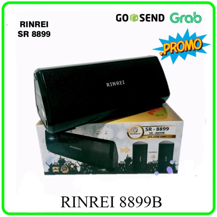 PROMO SPEAKER BLUETOOTH RINREI 8899B