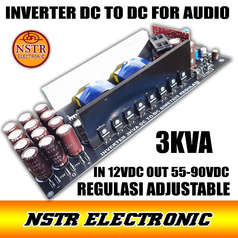 inverter 3kva dc to dc adjustable regulasi