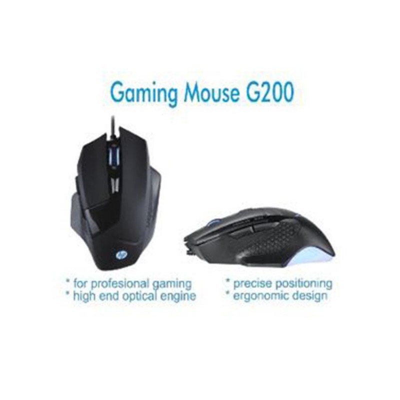 HP Mouse Gaming G200 Black