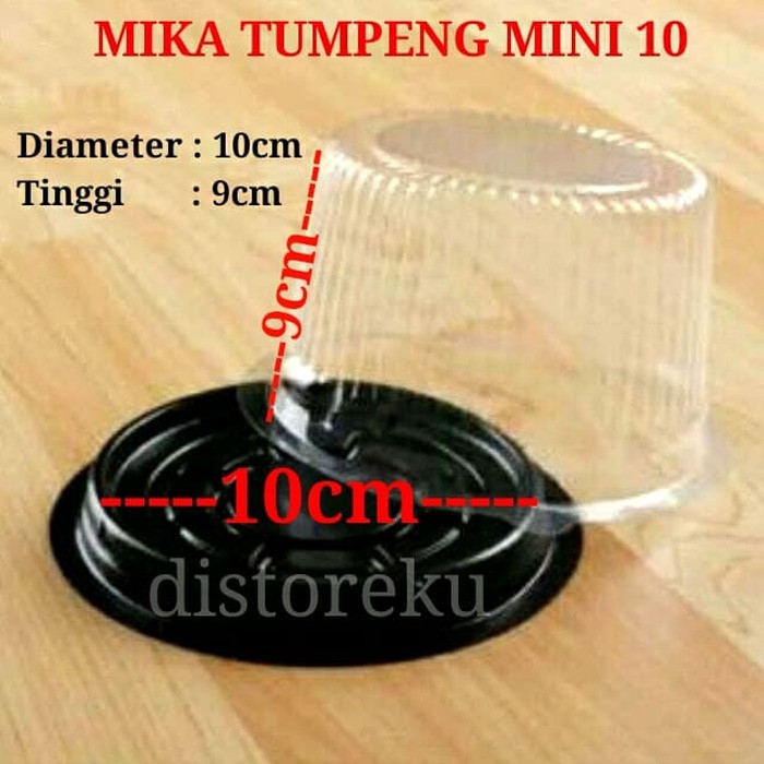 Mika Tumpeng Mini CT 10  Mika Tumini Cake Tray Mika Kue Tart Bulat 10